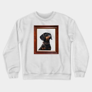 Dachshund Portrait Crewneck Sweatshirt